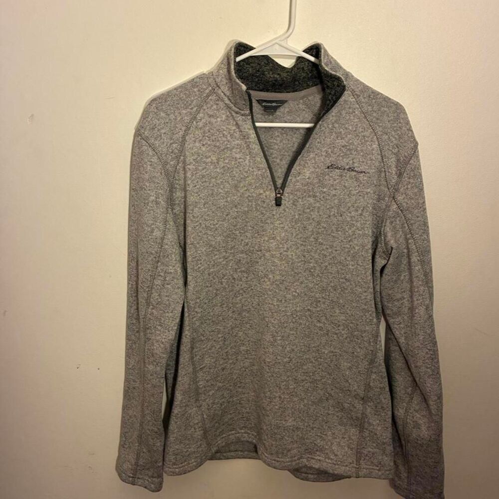 Eddie-bauer Men's Grey Sweatshirt